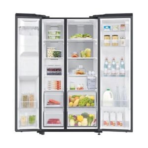 Samsung Refrigerator RS64R5331B4 With Water Dispenser & Ice Maker