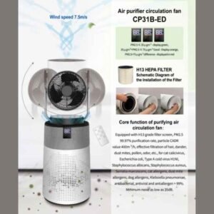 Jet cool Air Purifier with Air Circulation Fan JP087-FAN (2)